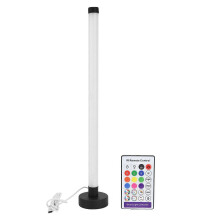 (As show, One size) Floor Lamp WIFI APP RGBW 16 Million Colors Household Modern 24?Key Vertical Corner Lamp fo11