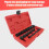 Heavy Duty 17 Piece Clutch Alignment Tool Set with Precision Centering Guide for Universal Automotive Use 3