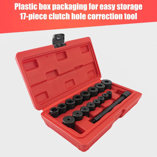 Heavy Duty 17 Piece Clutch Alignment Tool Set with Precision Centering Guide for Universal Automotive Use 2