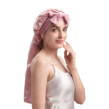 Women Night Hair Bonnet Protect Women's Hair Silk Headwrap-SS2