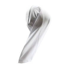 Breathable Soft Durag Skull Hat Stretchy Headwear for Men-White