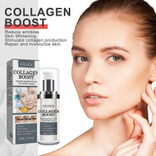 EELHOE Women Collagen Boost Anti-Aging Serum Booster for Face with Hyaluronic Acid Unisex Facial Cream