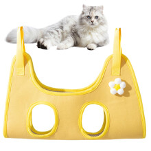 Pet Grooming Hammock  Cat Nail Trimming Sling Harness, ScratchResistant Holder