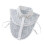 Stylish Lace Pattern Collar Inlaid With Shimmering-White 1