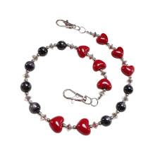Heart Beaded Waist Chain Punk Pants Chain for Jeans Shorts-SS2