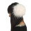 Furry Ear Warmer Snowboarding Fleecy Ear Muffs Cold-White 1