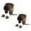 Furry Bear Hat with Earflap-primary color Large and Small 1