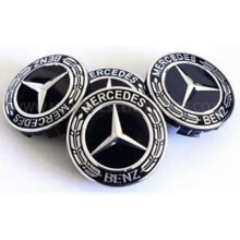 4 Pcs Set Mercedes Benz Wheel Center Caps Hubcaps Usa Seller Zj