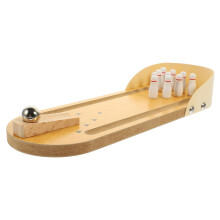1Set Mini Bowling promotes interaction for seniors and fun desktop activities for indoor use, supporting mental fitness and motor skills.