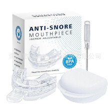 (transparent)Anti Snoring Device,Anti Snoring Mouthpiece Mouth Guard,Effective Anti Snore Solution for Men and Women to Reclaim Peaceful Sleep