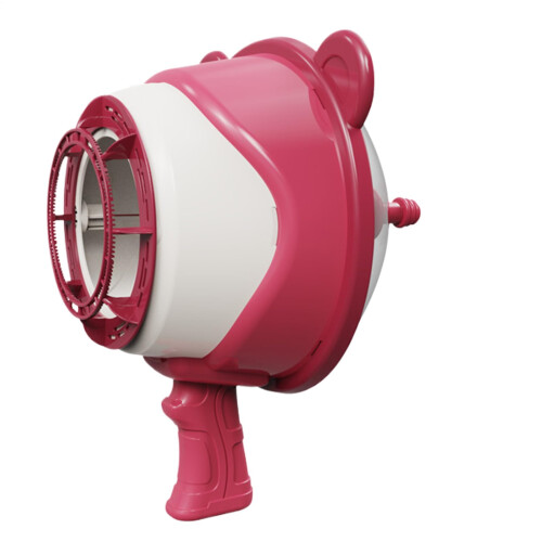 Kids Bubble Machine  ABS Bubble Blower  WindPowered for Park, Beach  Pink