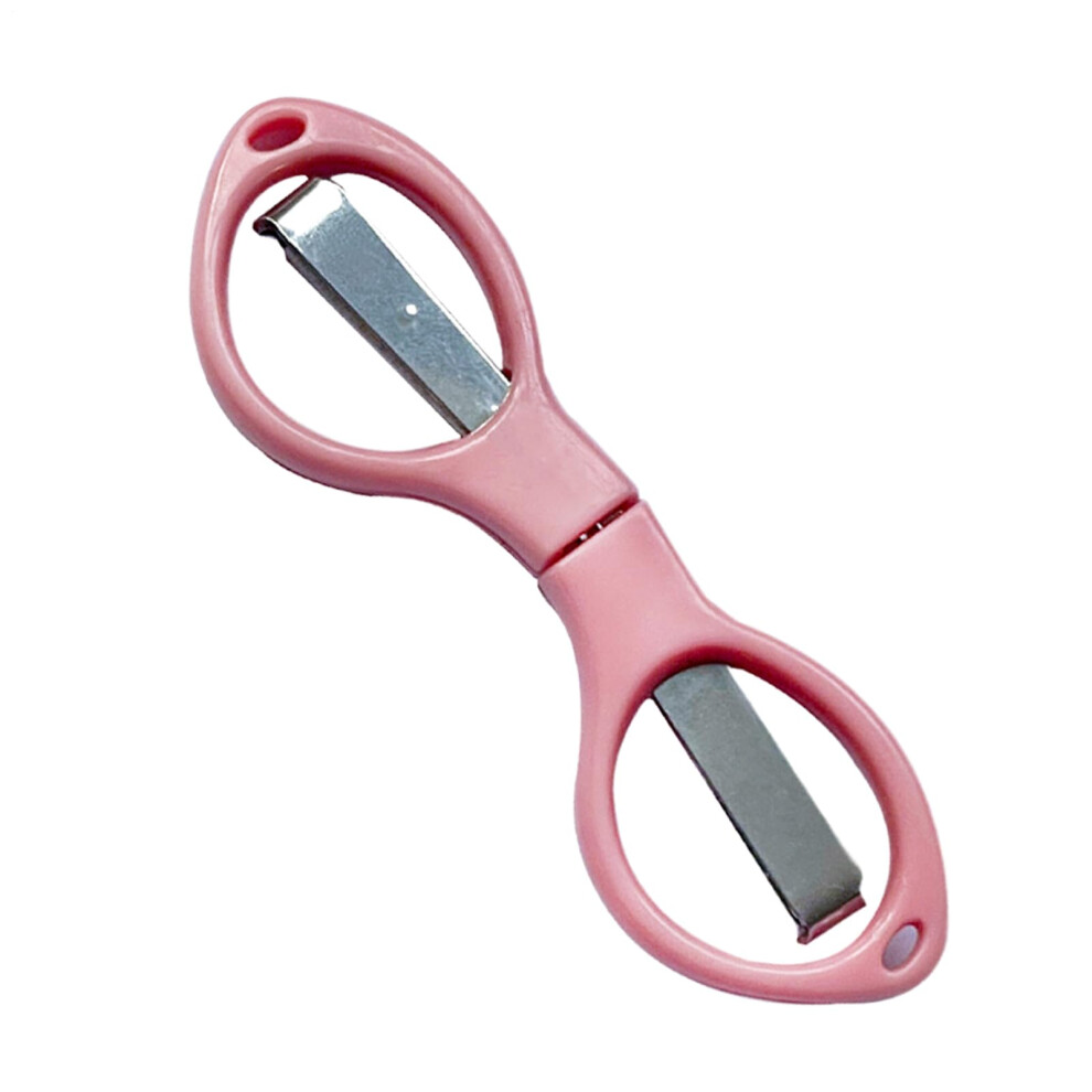 Foldable Scissors, Folding Scissors Travel Portable Pocket Cutter Multifunctional For Hospital, Craft, Outdoors, Kitchen, Travel Rose Gold 9412369319814