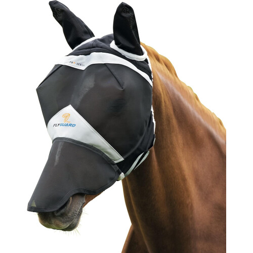 Fly Mask Professional Black Schwarz Full Size 2