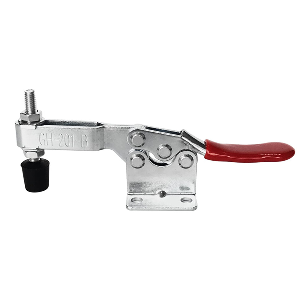 Holddown Toggle Clamps, Antislip Red Tool, Secure Grip, Horizontal Quickrelease, Model 201B 9199774615419