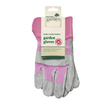 Kingfisher Ladies Suede Leather Rigger Garden Gloves