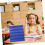 Double Sided Desktop Pocket Chart Stand With Stable Triangular Base And Space Saving For Classroom Charts 4