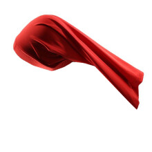 Dreadlock Cap Skull Hat met gevlochten vochtafvoerende-Rood