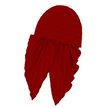 Vrouwen hoofddoek hoofddeksels Afrikaanse effen kleur-Bourgondië