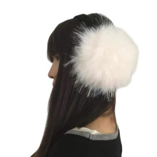 Oorbeschermers Hoofddeksels voor de winter Warm en trendy-Wit
