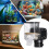 Automatic Fish Feeder with Timer, Battery Powered Programmable Aquarium Food Dispenser 3