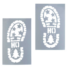 Premier Santa Boot Stencil (Pack of 2)