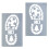 Premier Premier Santa Boot Stencil (Pack of 2) 1