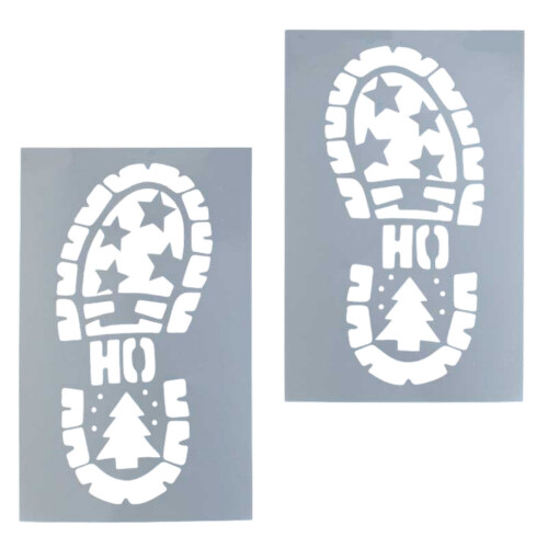 Premier Premier Santa Boot Stencil (Pack of 2)