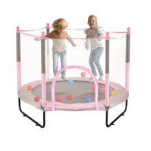 Trampoline - DUOKU - 60 inch - Mini Trampoline Binnen/Buiten - Veilgheidsnet - Basketbalring