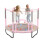 Trampolim - DUOKU - 60 polegadas - Mini Trampolim para Interior/Exterior - Rede de Segurança - Cesta de Basquete 1