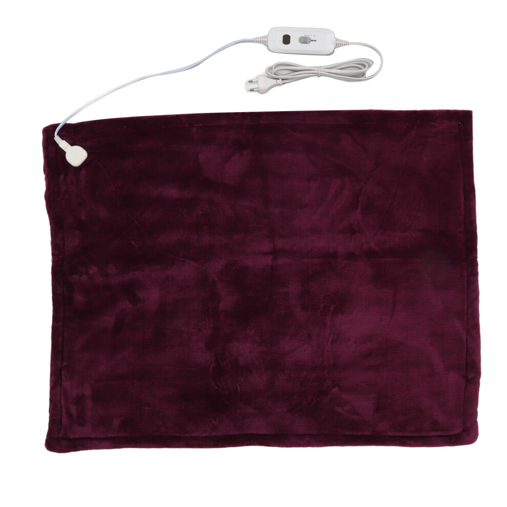 Electric Heating Pad For Back Neck Abdomen, Moist Heated Pad With Fast-Heating Technology And Auto Shut Off, Soft Flannel Fabric Machine Washable
