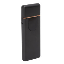 Windproof Touch Ignition USB Rechargeable Electric Lighter Black