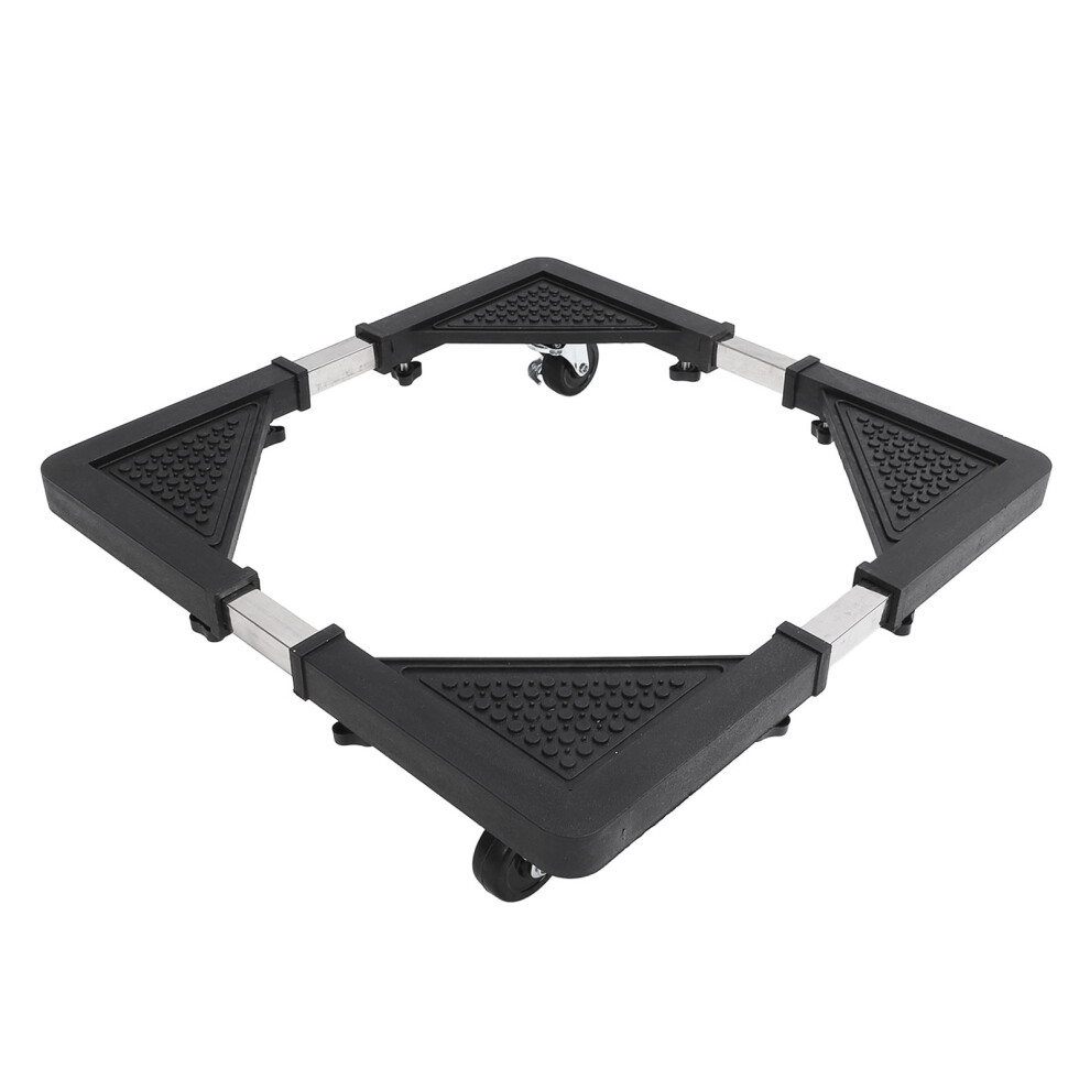 Adjustable Refrigerator Stand With 4 Locking Wheels, 40-60Cm 7671369050055