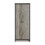 Boston 2 Door 1 Shelf Hanging Rail Wardrobe Grey 3