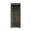 Boston 2 Door 1 Shelf Hanging Rail Wardrobe Grey 4