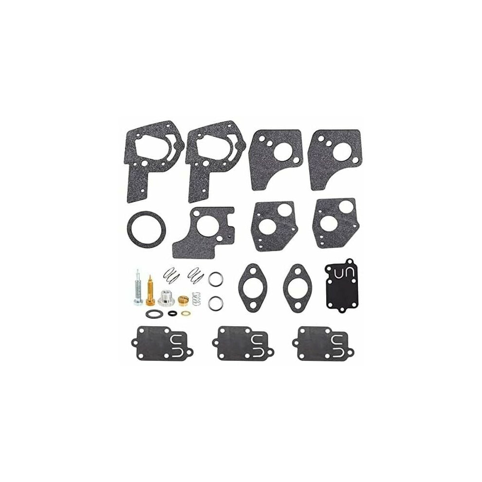Carburetor Overhaul Kit For 3 To 5 Hp Horizontal Engines, Compatible With Briggs & Stratton Carburetor Rebuild Kit Exceeds Oem Specifications 9441426518587