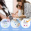 Silicone Piano Note Guides, Removable Piano Labels for 88-Key Full Size, Beginner Piano Aids with Colorful Notes, Learning Tool Durable Material with 8