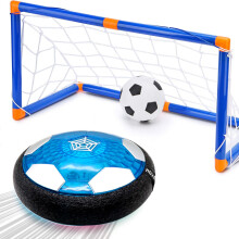 Kids Rechargeable Hover Ball Game, Innovative Design with Electric Gimbal for Smooth Glide, LED Lights Illuminated Floating Soccer Toy for Indoor