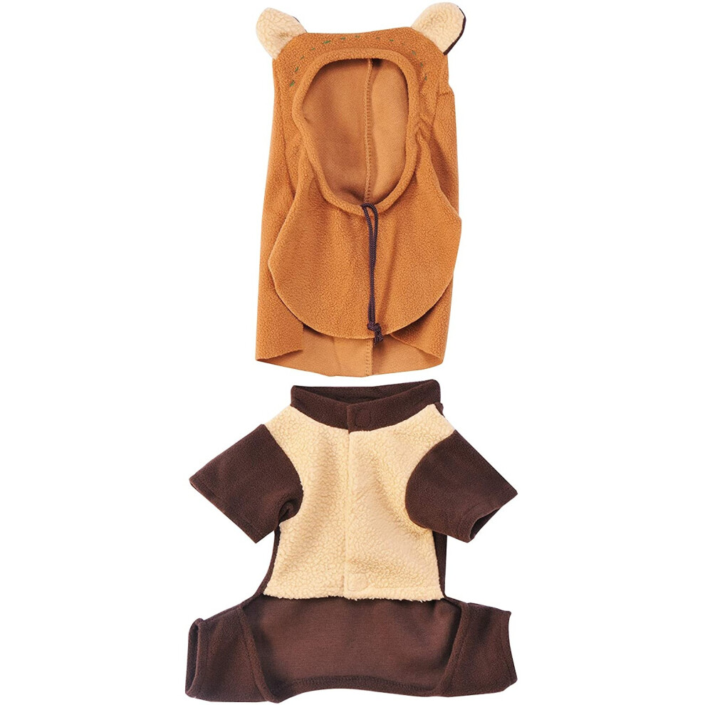 Photos - Dog Clothing  Star Wars Ewok Small Pet Costume(L, Brown)