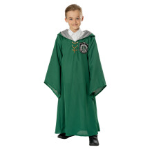 (9-10 Years, Green) Harry Potter Childrens/Kids Quidditch Slytherin Costume Robe