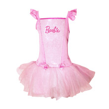 (S, Pink) Barbie Childrens/Kids Ballerina Costume