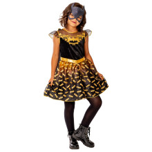 (5-6 Years, Black) DC Comics Girls Deluxe Batgirl Costume Dress