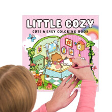 Children's Coloring Books Sweet and Simple Coloring Fun Practical Learning Activity for Kindergarten Kids at Home, School Travel