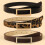 Adjustable Furry Leopard Belt Comfortable Thin-White 102cm 6