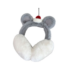 Cherry Bear oorwarmers voor dames en kinderen Oorwarmer-Grijs