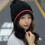 Casquette d'hiver en polyester doublée d'oreillettes avec-Bleu 1 4