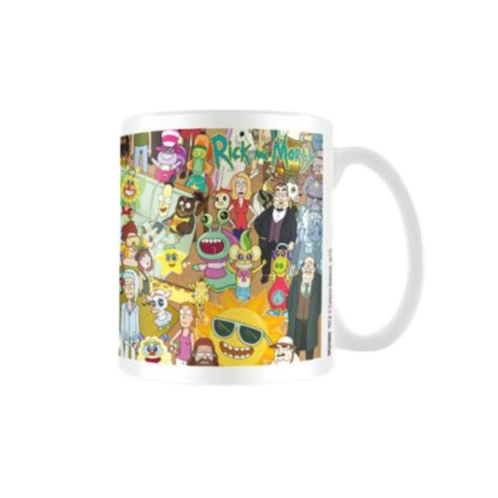 Rick And Morty Characters Mug