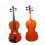 Beginner Violin Solid Wood 1/8 Violin Beginner Professional String Instrument (1/10) 1