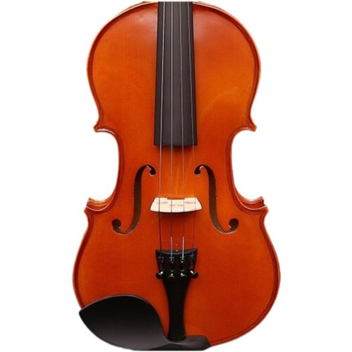 Beginner Violin Solid Wood 1/8 Violin Beginner Professional String Instrument (1/10) 1