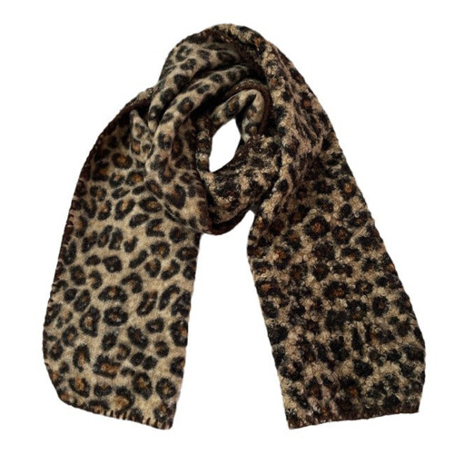 Tissu chaud confortable de polyester d'écharpe-Chameau