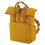 BagBase (One Size, Mustard Yellow) Bagbase Roll Top Recycled Twin Handle Backpack 1
